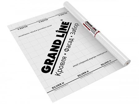 Пленка пароизоляционная Silver H Grand Line / Гранд Лайн, 1,5 x 50 м
