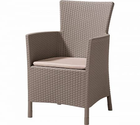 Кресло Iowa Allibert (Аллиберт), цвет капучино