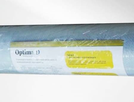 Пленка Optima D (Оптима) гидро-пароизоляциия повышенной прочности (1.6*43.75 м / 70 м2)