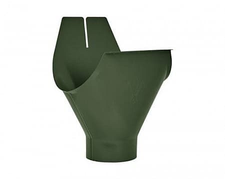 Воронка желоба D150/100 Aquasystem Pural, цвет тёмно-зелёный RR 11