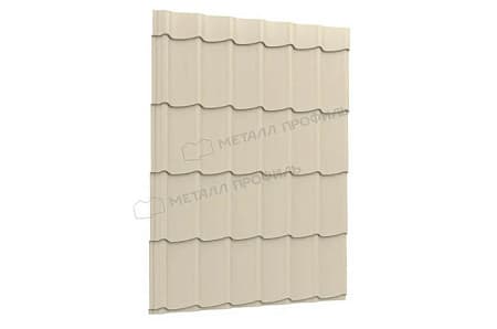 Профиль декоративный Металл Профиль Монтерра X, 0,45 PE, RAL 1015 светлая слоновая кость