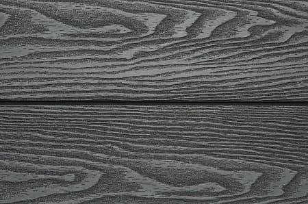 Фасадная доска ДПК (пустотелая) CM Cladding Vintage, 3000х174х21 мм, EBONY