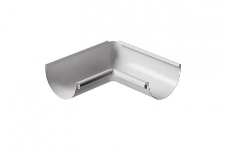 Угол внутренний 90° Docke STAL PREMIUM D125, RAL 9010 пломбир