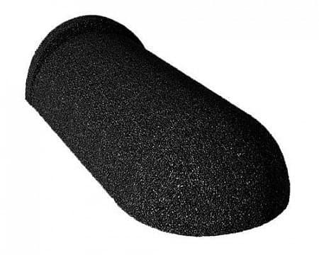 Торцевой конек Gerard 205 (пластик), 425х205х100 мм, charcoal (111)