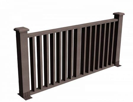 Секция ограждения Риальто GRINDERDECO, 2120х1075 мм, венге