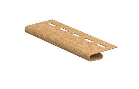 Завершающая планка Timberblock Ю-Пласт, кедр янтарный, 3050 мм