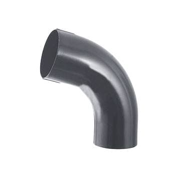 Колено трубы 70°, D90 Icopal / Икопал, цвет Ral 7011 (темно-серый)