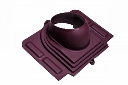 Проходной элемент PELTI Vilpe (Вилпе) для металлочерепицы c профилем не выше 38 мм, баклажан