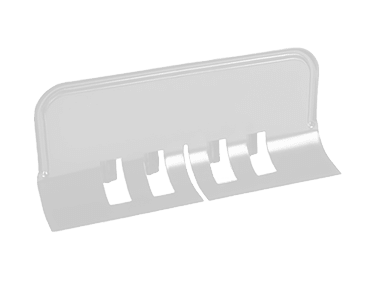 Ограничитель перелива универсальный Металл Профиль Foramina (Престиж), цвет белый (RAL 9010)