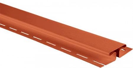 Соединительная Н-планка Альта Профиль, 3000 мм, кирпичный