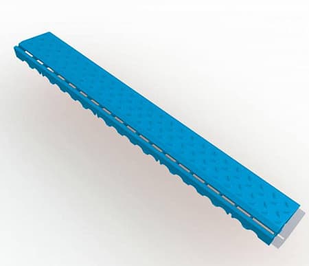 Боковой элемент обрамления с замками Альта-Профиль, цвет синий