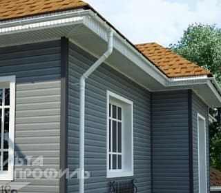 Колено трубы 67° ПВХ Стандарт Альта Профиль, D74 мм, коричневый