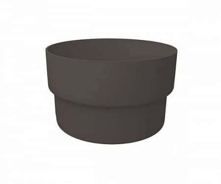 Муфта трубы ПВХ Grand Line 87 мм, RAL 7024 графит