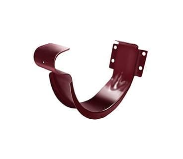 Кронштейн желоба короткий Grand Line 125 мм, вишневый RAL 3005