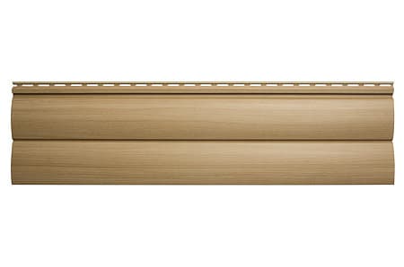 Сайдинг виниловый двухпереломный малый ВН-03 Альта Профиль ЛЮКС, Блокхаус, 3000х226х1.1 мм, ольха