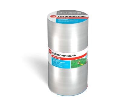 Самоклеющаяся герметизирующая лента NICOBAND (Никобенд) Технониколь, 10000х300 мм, цвет серебристый