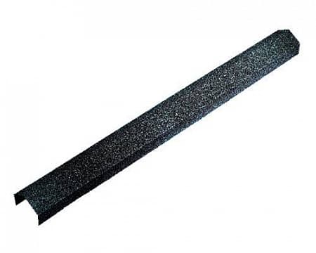 Конек ребровый Метротайл (Metrotile), цвет сланцевый, 1355 мм