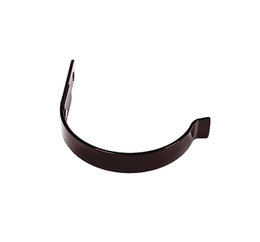 Держатель желоба карнизный 132 мм D125 Металл Профиль Foramina (Престиж), цвет коричневый (RAL 8017)