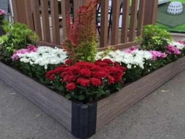 Доска для грядки Nautic Prime, 150х30х2950, коричневый