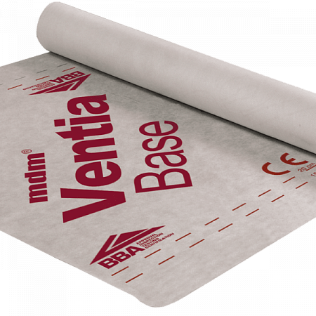 Кровельная мембрана MDM VENTIA BASE TT (2 клеевые полосы), 50*1,5 м, 95 г/м.кв