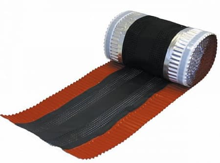 Рулонный элемент конька-хребта VARIO Roll, алюминий BWK, ширина 0,33 м, цвет кирпичный