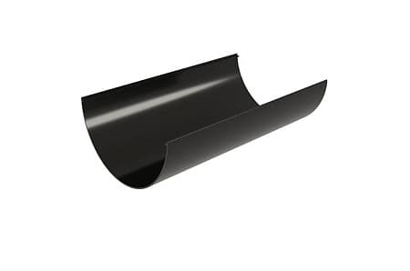 Желоб водосточный ПВХ Grand Line 135 мм, длина 3 м, RAL 9005 черный