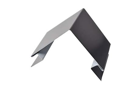 Угол наружный, 100x100x3000 мм, RAL 9005 черный