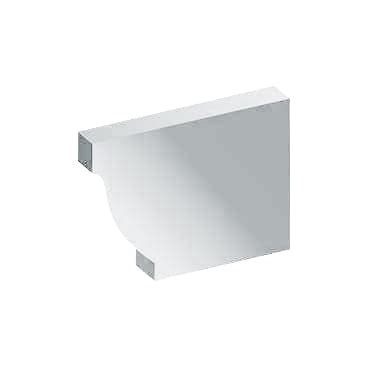 Заглушка желоба правая 120х86 мм Металл Профиль Бюджет, Zn