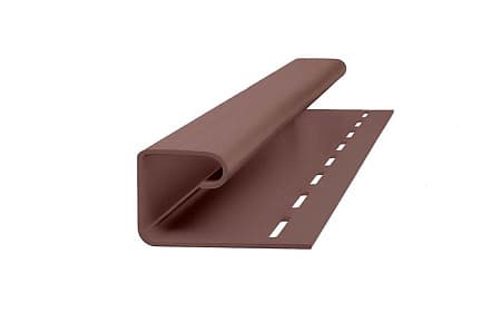 J профиль Технониколь ОПТИМА, 3 м, каштан