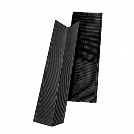 Ендова (ребристый желобок) D-BORK / Д-БОРК, цвет черный