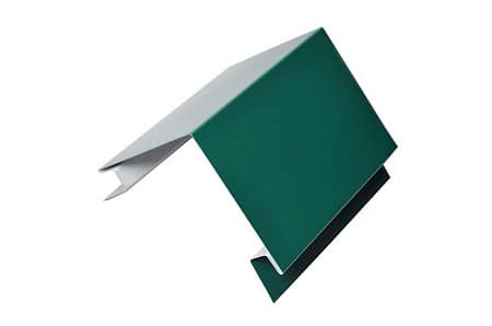 Угол наружный, 100x100x2000 мм, RAL 6005 зеленый