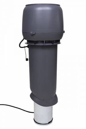 Р-Вентилятор E220/160/700 Vilpe (Вилпе), воздушный поток около 860 м3\ч, серый