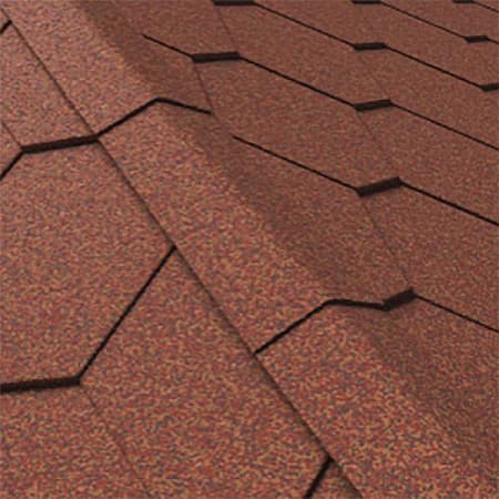 Конёк-карниз ICOPAL (Икопал), цвет кирпично-красный