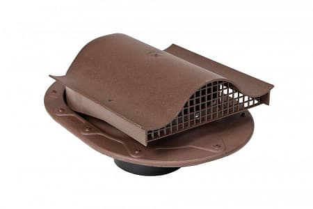 Кровельный вентиль CLASSIC-KTV Vilpe (Вилпе) для фальцованной, металлической и мягкой кровли без адаптера, коричневый