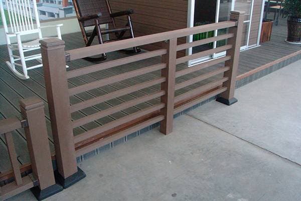 Крышка столба 120 мм ДПК CM Railing, MERBAU (мербау)