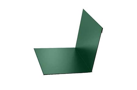 Угол внутренний простой, 50x50x2000 мм, RAL 6005 зеленый