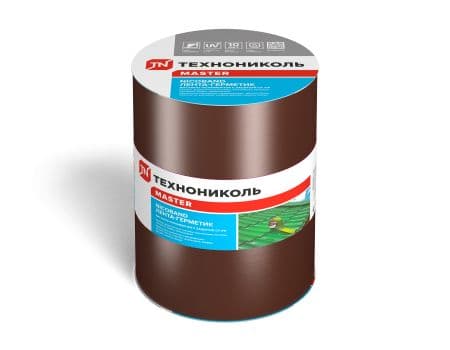 Самоклеющаяся герметизирующая лента NICOBAND (Никобенд) Технониколь, 10000х200 мм, цвет коричневый