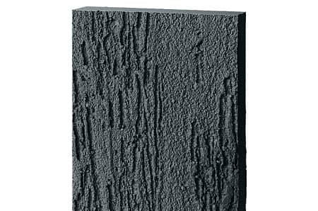 Фиброцементная фасадная панель БЕТЭКО Короед, 3000х190х8 мм, 7016 антрацитово-серый