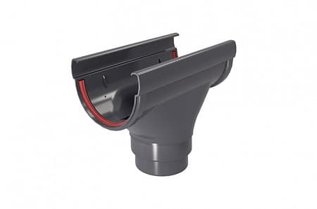 Воронка ПВХ Grand Line 135/90 мм, RAL 7024 графит