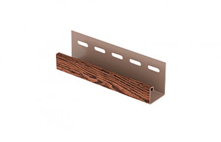 J-планка Ю-Пласт Винтаж, 3050 мм, цвет корица