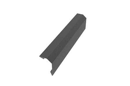 Пристенная планка в штробу Aquasystem 0.5 Pural BT, Zn 275, длина 2 м, RAL 8017 коричневый