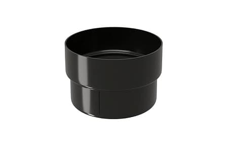 Муфта трубы ПВХ Grand Line 87 мм, RAL 9005 черный
