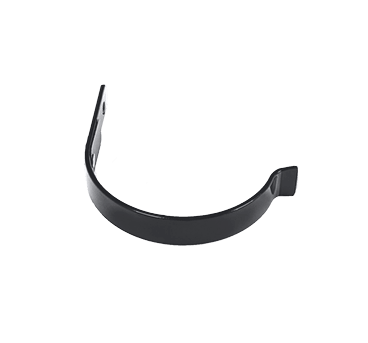 Держатель желоба карнизный усиленный 132 мм D125 Металл Профиль Foramina (Престиж), цвет темно-серый (RAL 7024)