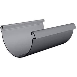 Желоб водосточный 3,0 м Docke LUX, цвет графит (RAL 7024)