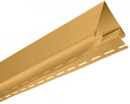 Наружный угол Альта Профиль Blockhouse (Блокхаус), 3000 мм, золотистый