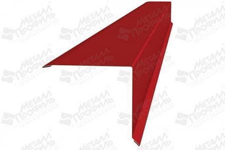 Планка торцевая Металл Профиль, Pe 0.45, 95х120х2000 мм, цвета по каталогу RAL и RR