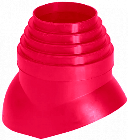 Антенный выход для антенн и труб D 12-90mm красный