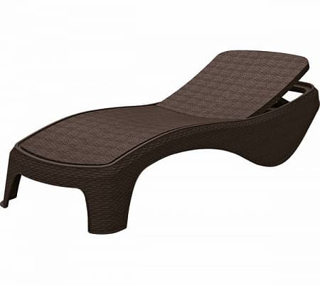 Шезлонг садовый Atlantic Keter (Кетер), цвет коричневый