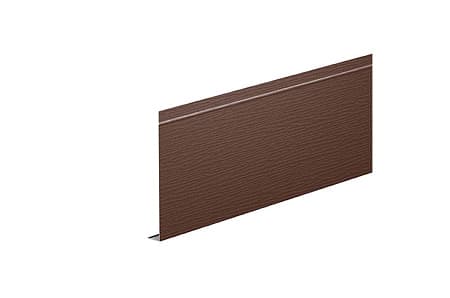 Ветровая планка (L-профиль) AQUASYSTEM, 0.5 PE Matt, Zn 140, 150x2000 мм, RAL 8017 коричневый
