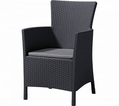 Кресло Iowa Allibert (Аллиберт), цвет графит